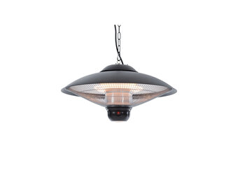 Sunred verwarmer Sirius Bright hangend - zwart