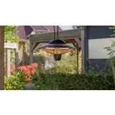 Sunred verwarmer Barcelona Bright hangend - zwart