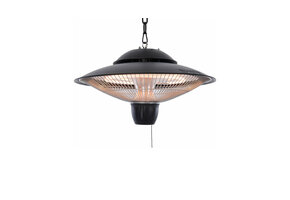 Sunred verwarmer Barcelona Bright hangend - zwart