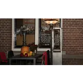 Sunred verwarmer Barcelona Bright staand - zwart