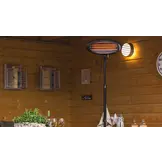 Sunred verwarmer Elektra Quartz staand - zwart