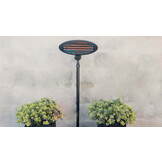 Sunred verwarmer Elektra Quartz staand - zwart