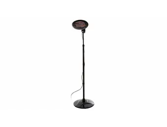 Sunred verwarmer Elektra Quartz staand - zwart