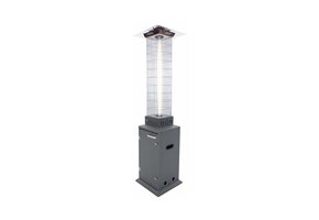 Sunred verwarmer Atria Gas Flame - grijs