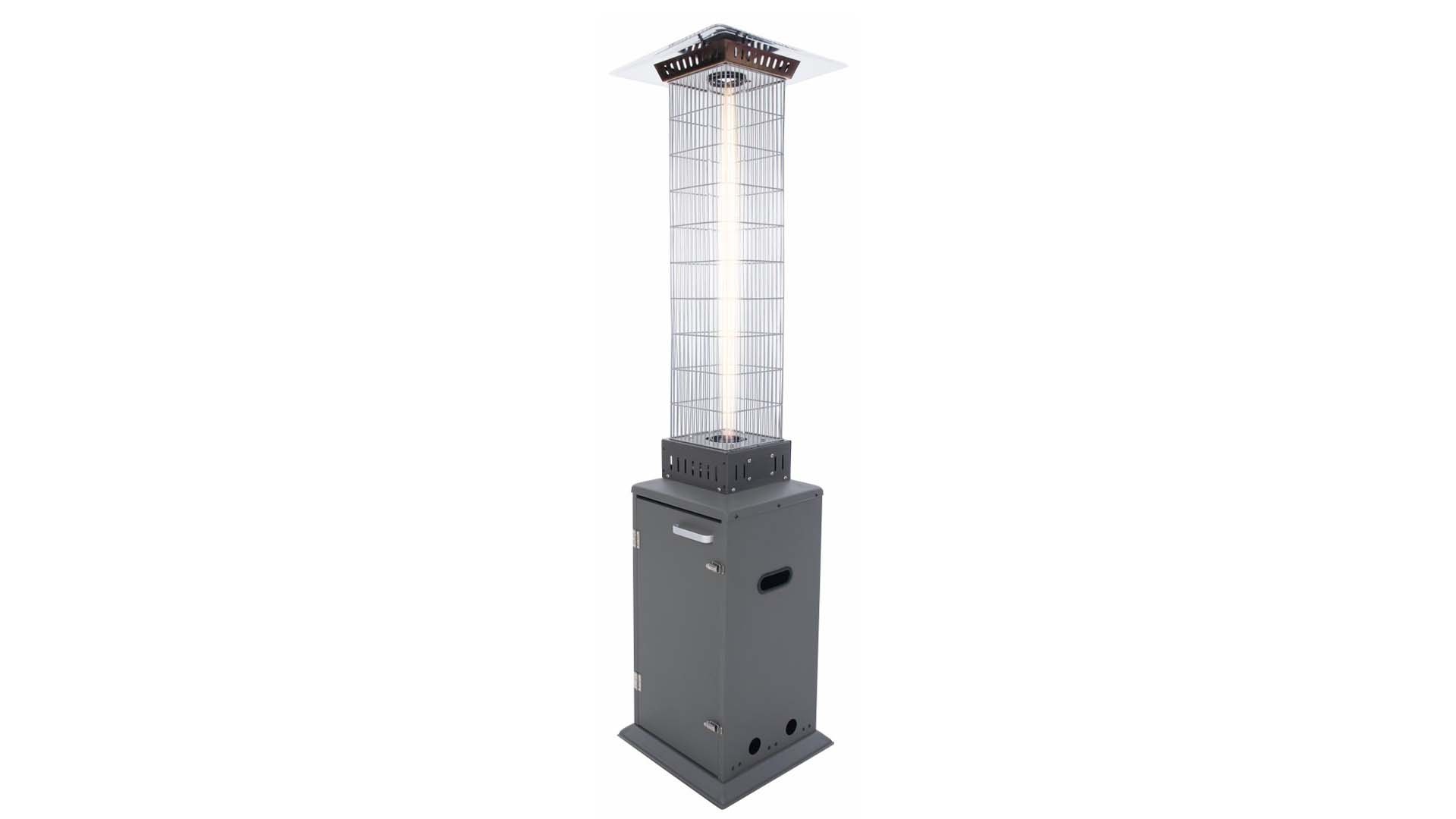 Sunred verwarmer Atria Gas Flame - grijs