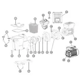 Hayward Super Pump Transparante Deksel