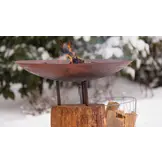 Redfire handmade vuur pit logger houten basis