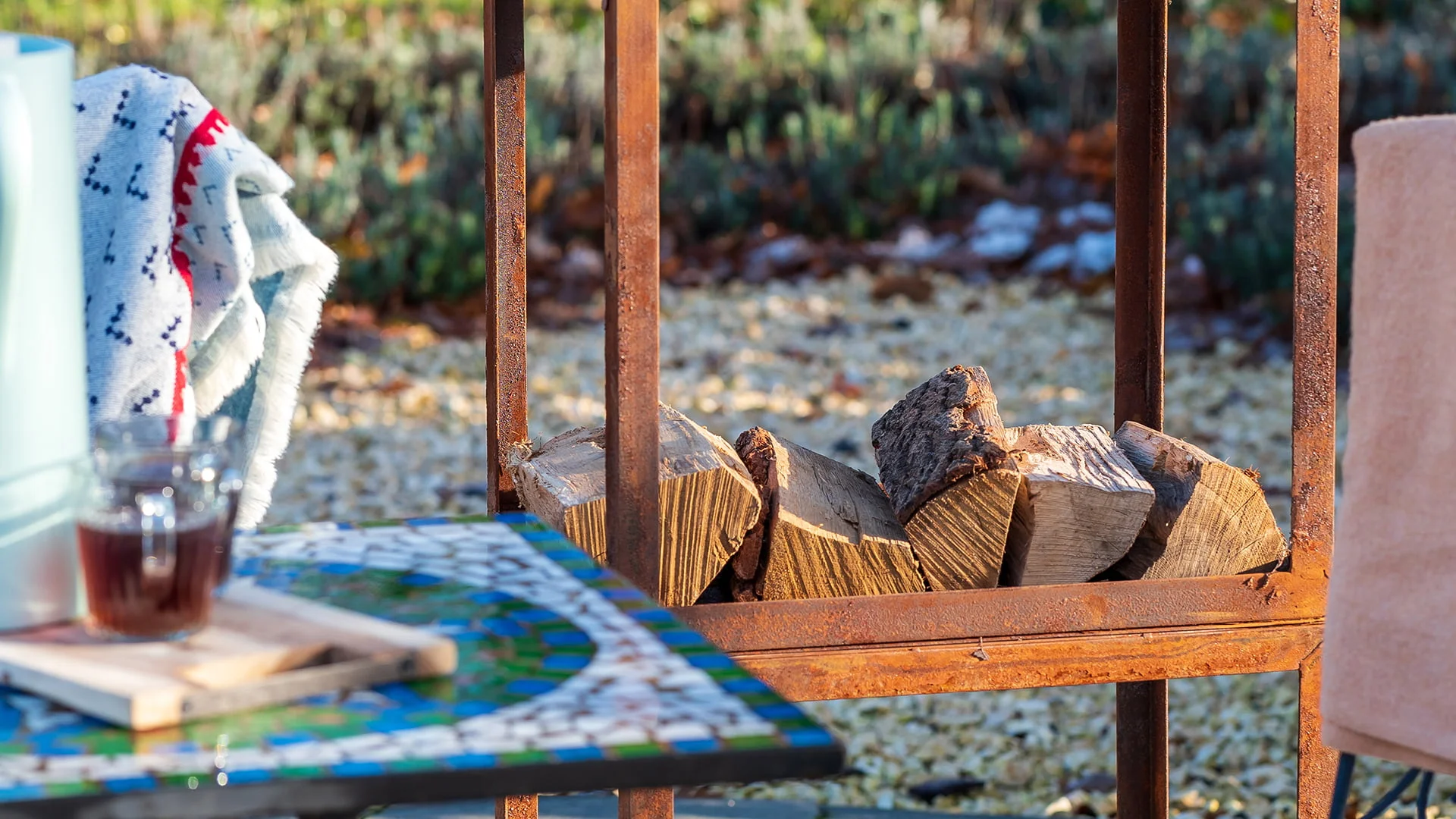 Redfire handmade Wood Storage Box Hodr 50 cm