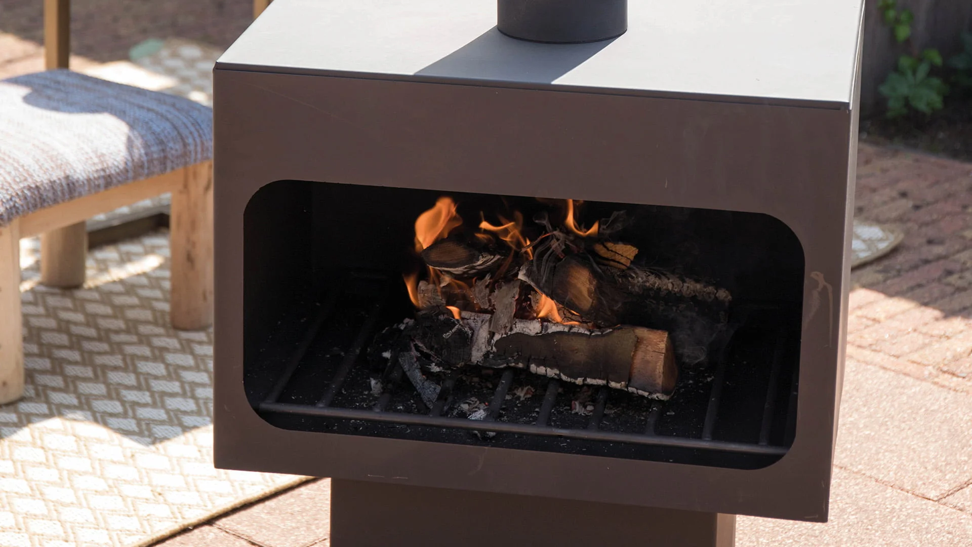 RedFire vuurhaard Jersey XL Zwart