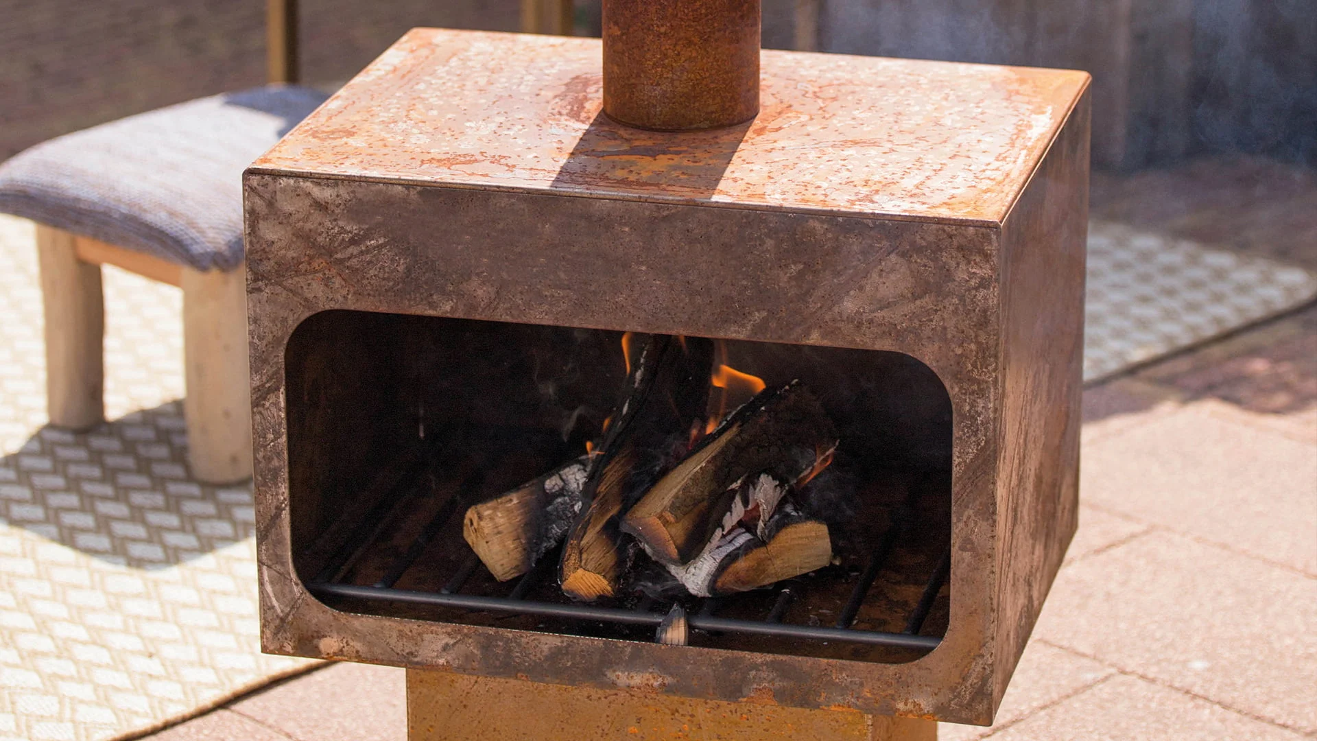 RedFire vuurhaard Jersey XL Roest