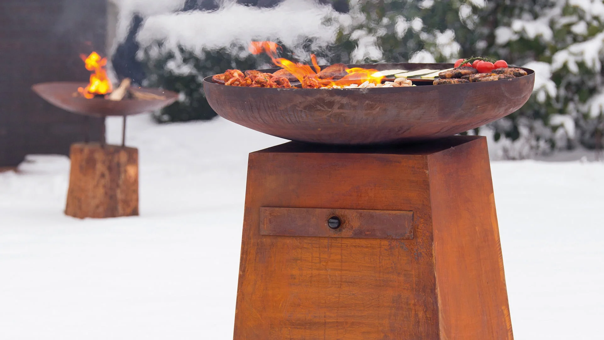 RedFire Vuurschaal/BBQ Orion Roest