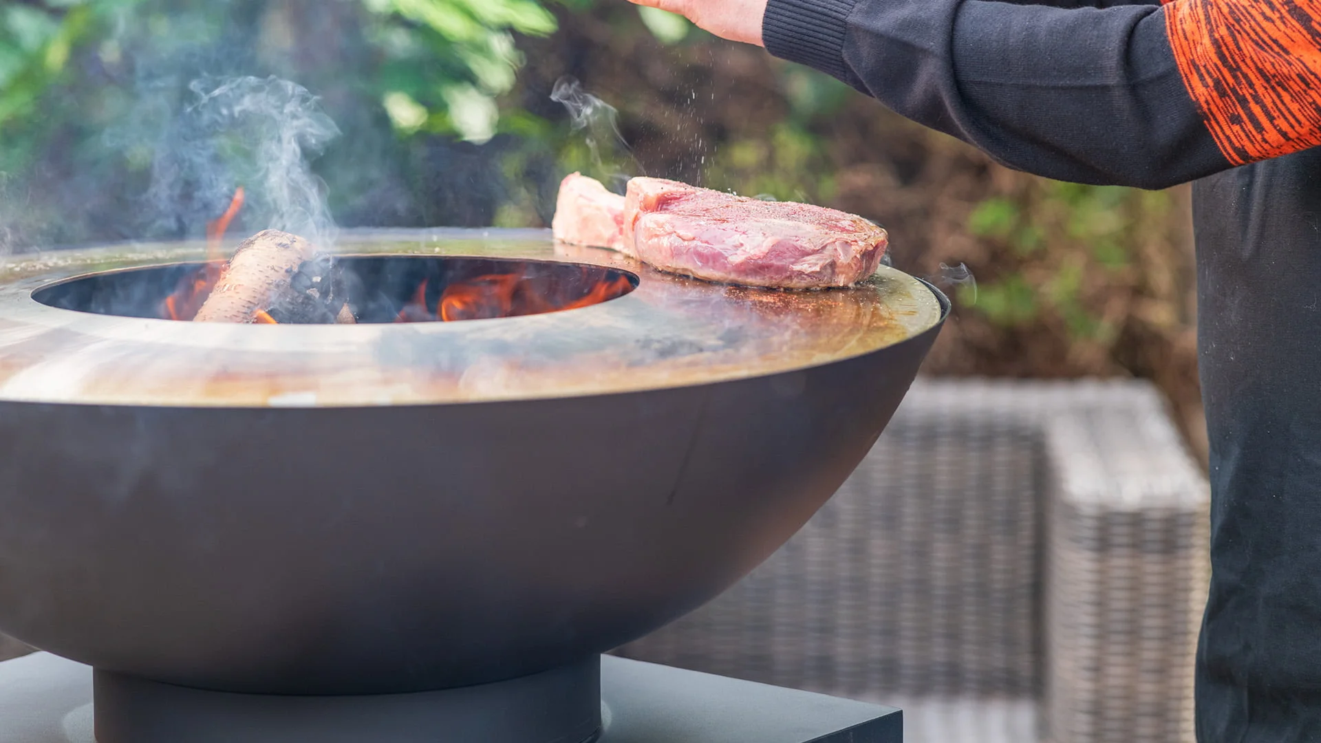 RedFire  Vuurschaal / BBQ Onyx 80cm