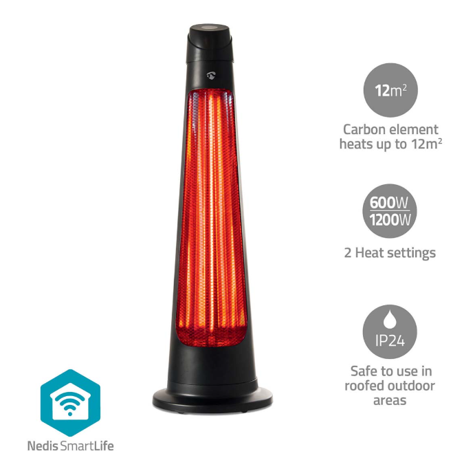 Nedis Smartlife Patio Verwarmer
