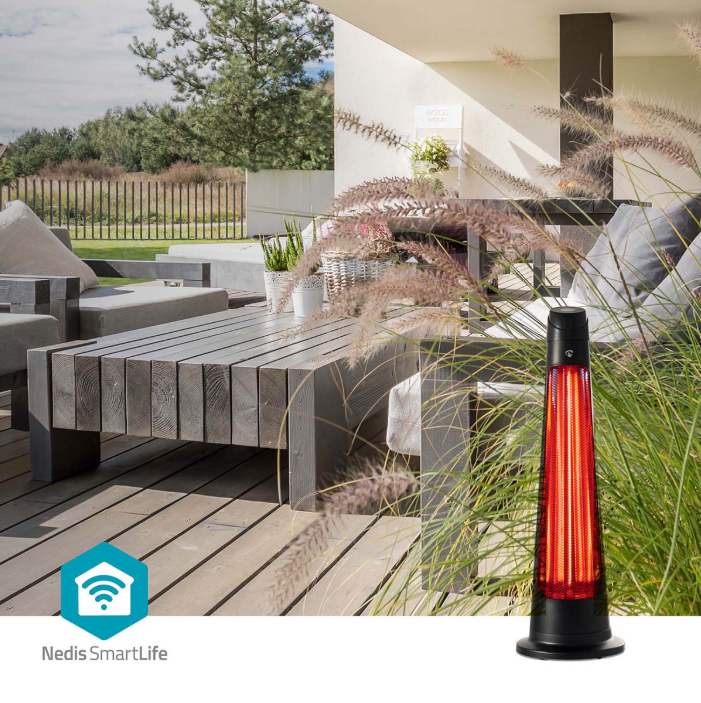 Nedis Smartlife Patio Verwarmer