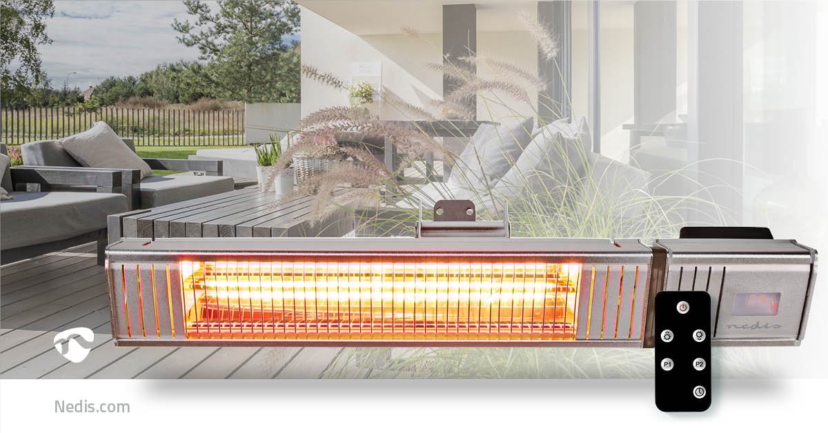 Nedis Patio Verwarmer rechthoekig