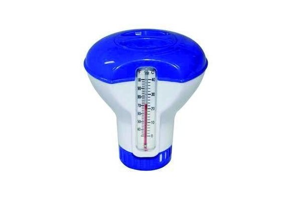 Summer Fun Chloordrijver Met Thermometer | Klein