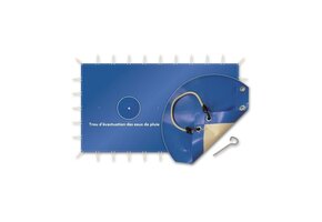 Zwembad Winterzeil  Skin Cold - Blauw | 3,8 x 7,8 m