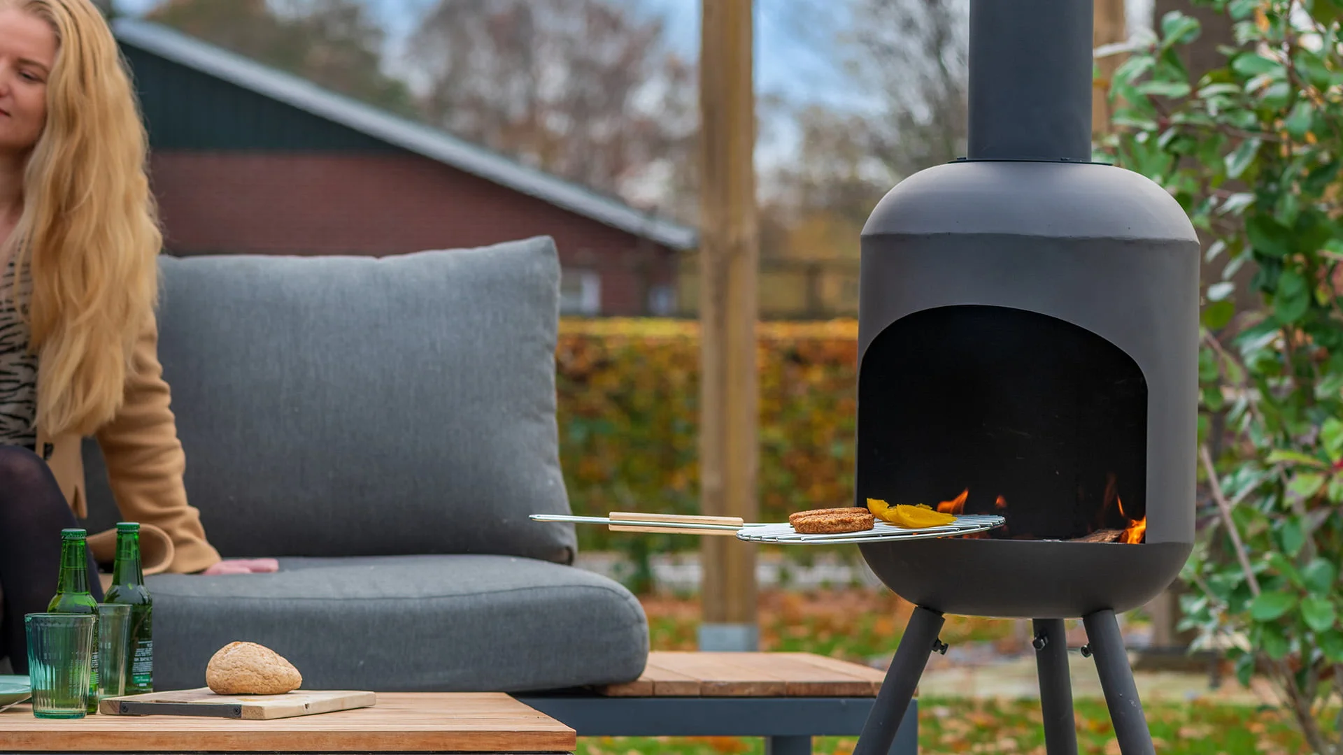 RedFire vuurhaard Fuego Large met Grill