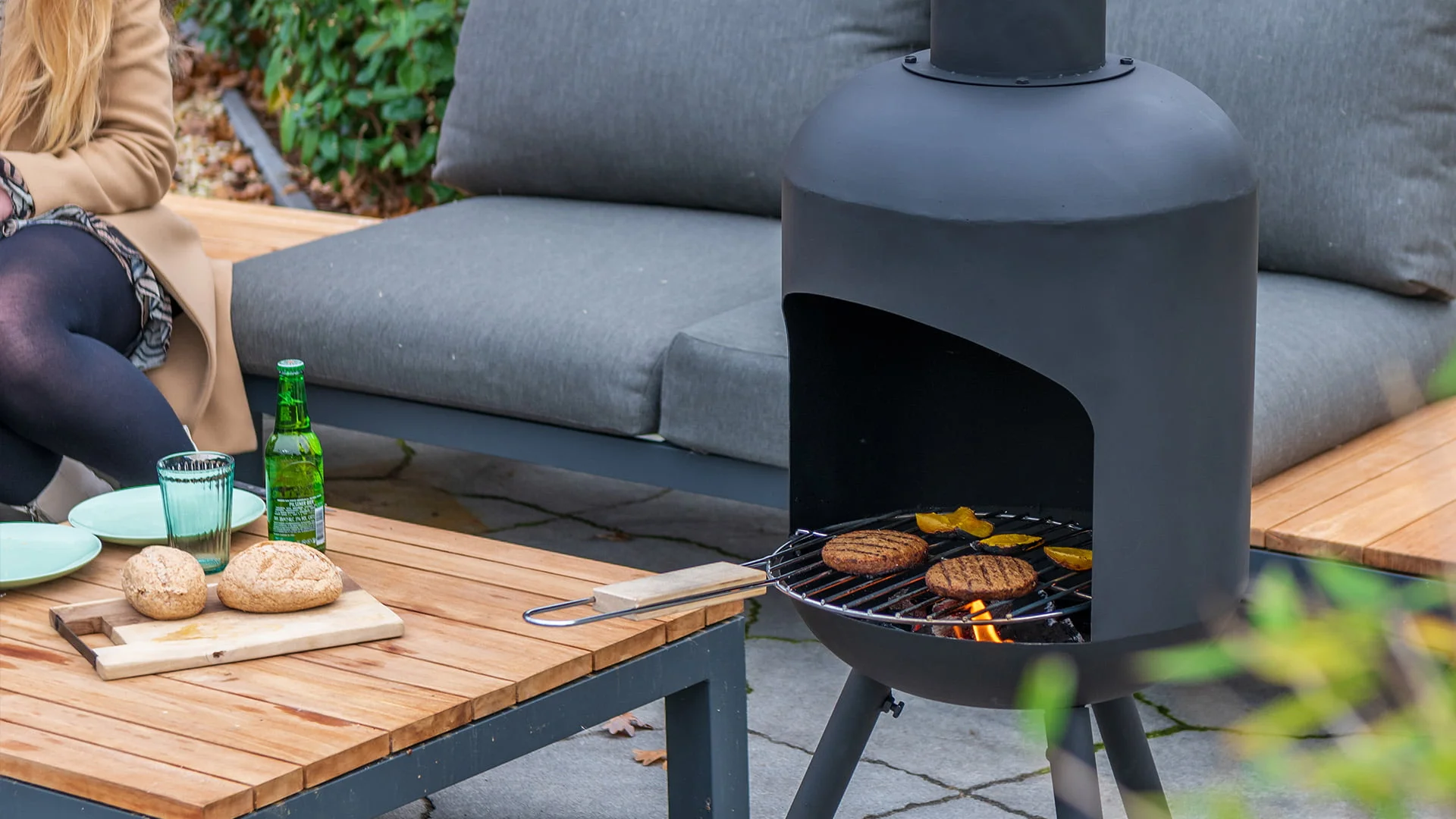 RedFire vuurhaard Fuego Large met Grill