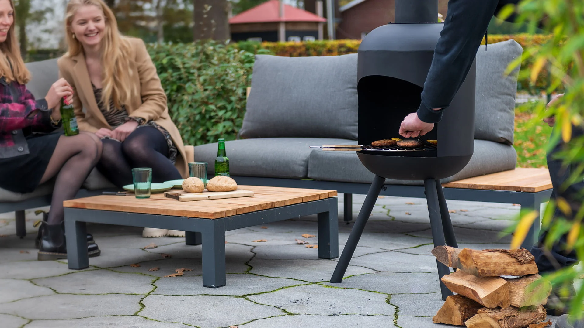 RedFire vuurhaard Fuego Large met Grill