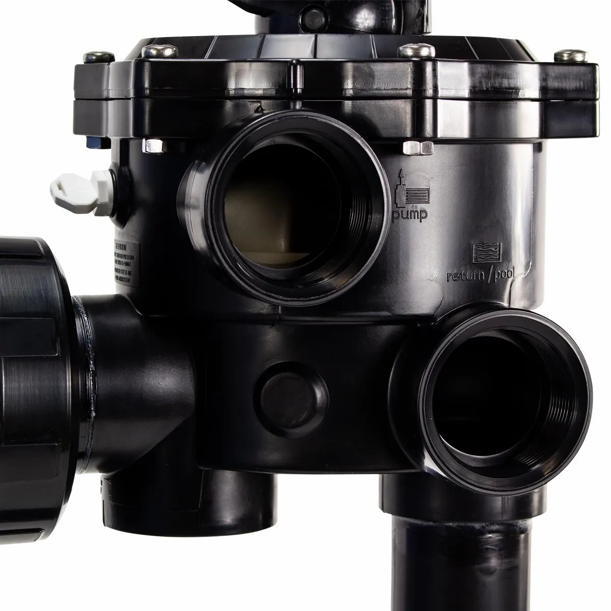 Pentair 2" sidemount 6-wegkraan voor triton zwembadfilter