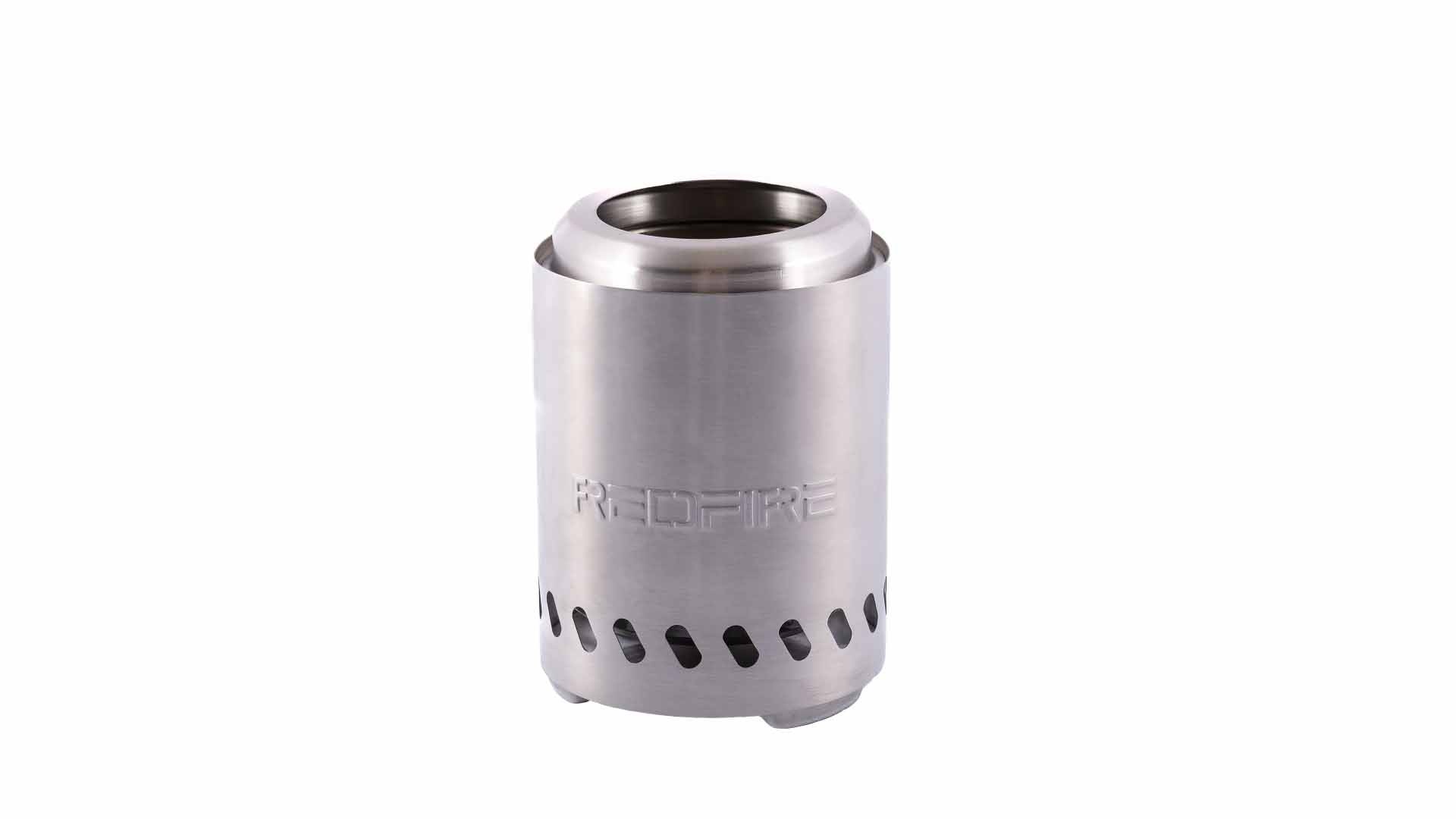 RedFire tafelhaard Volcano RVS Medium