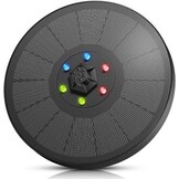 Heissner solar fontein set rgb led 150 ltr/u