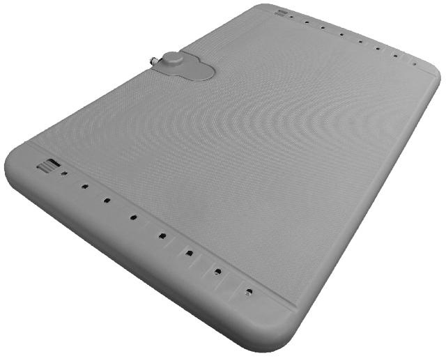 Blue bay douche fontein - Tuinslang aansluiting