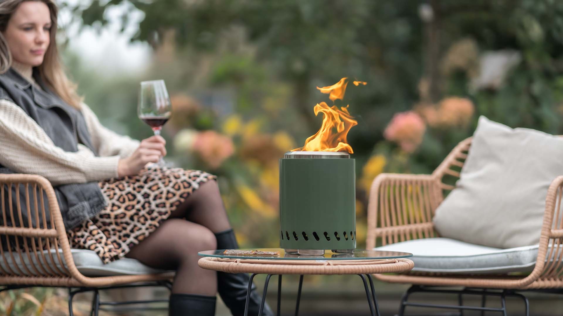 RedFire tafelhaard Volcano medium Olijf groen