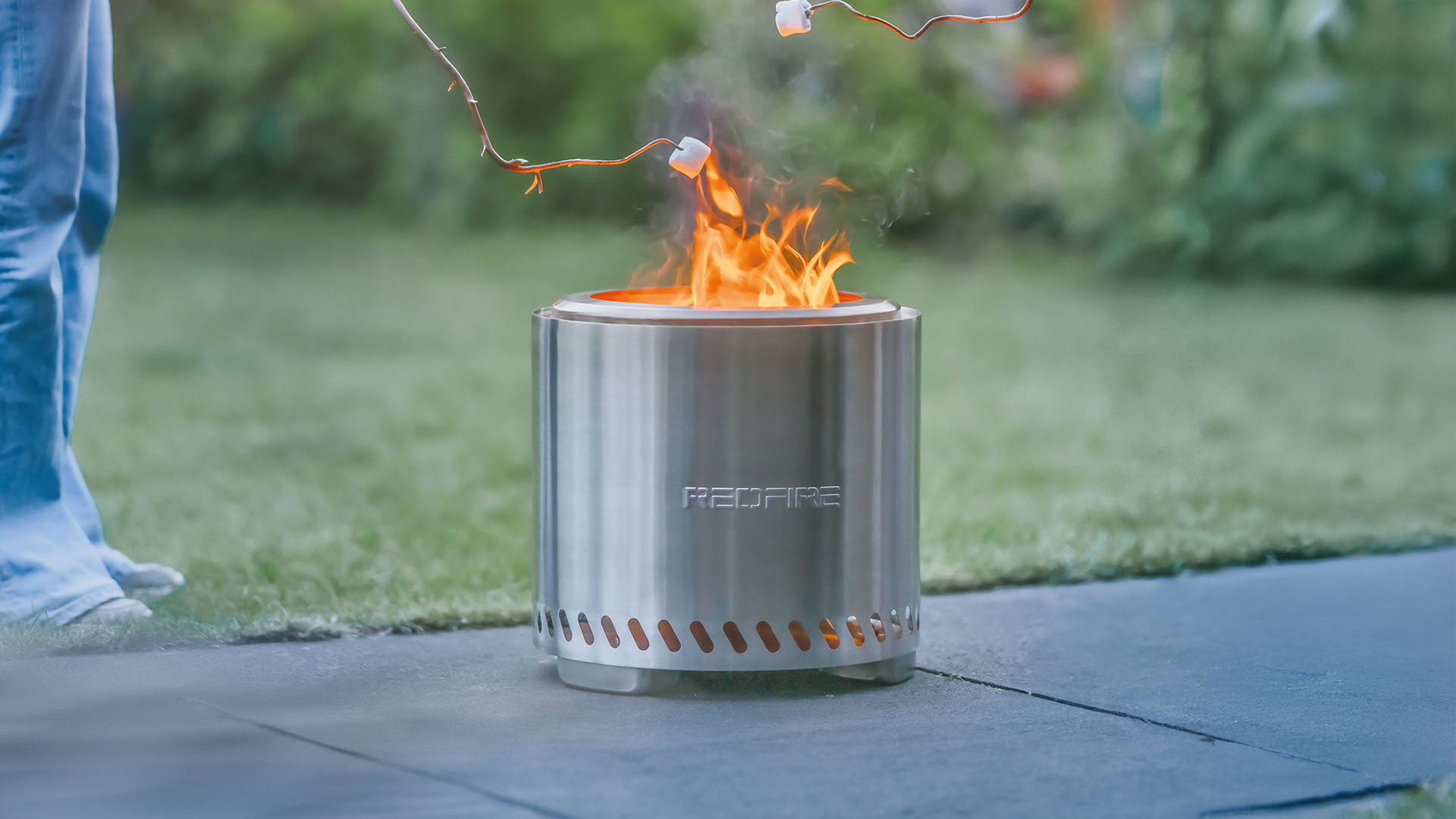 RedFire pellet vuurhaard Large - RVS