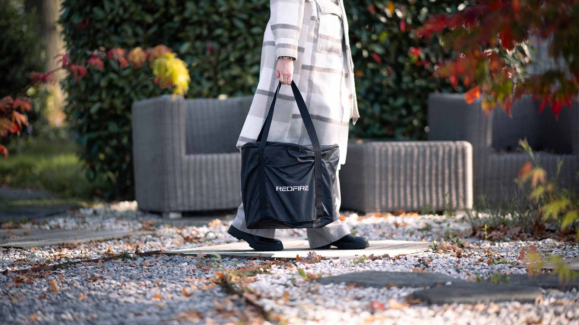 RedFire pellet vuurhaard Large - Zwart