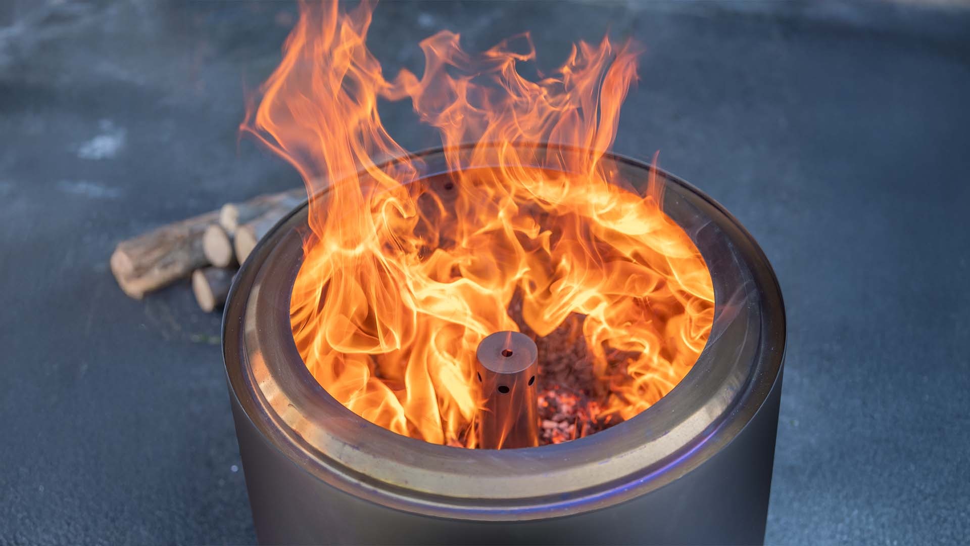 RedFire pellet vuurhaard Extra Large - RVS