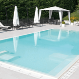 Elbe zwembadfolie ELITE arctic white