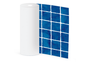 Elbe zwembadfolie SUPRA bedrukte azur mozaïek