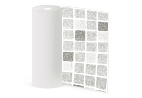 Elbe zwembadfolie SUPRA bedrukte mozaïek grijs