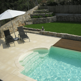 Elbe zwembadfolie SUPRA PEARL sand