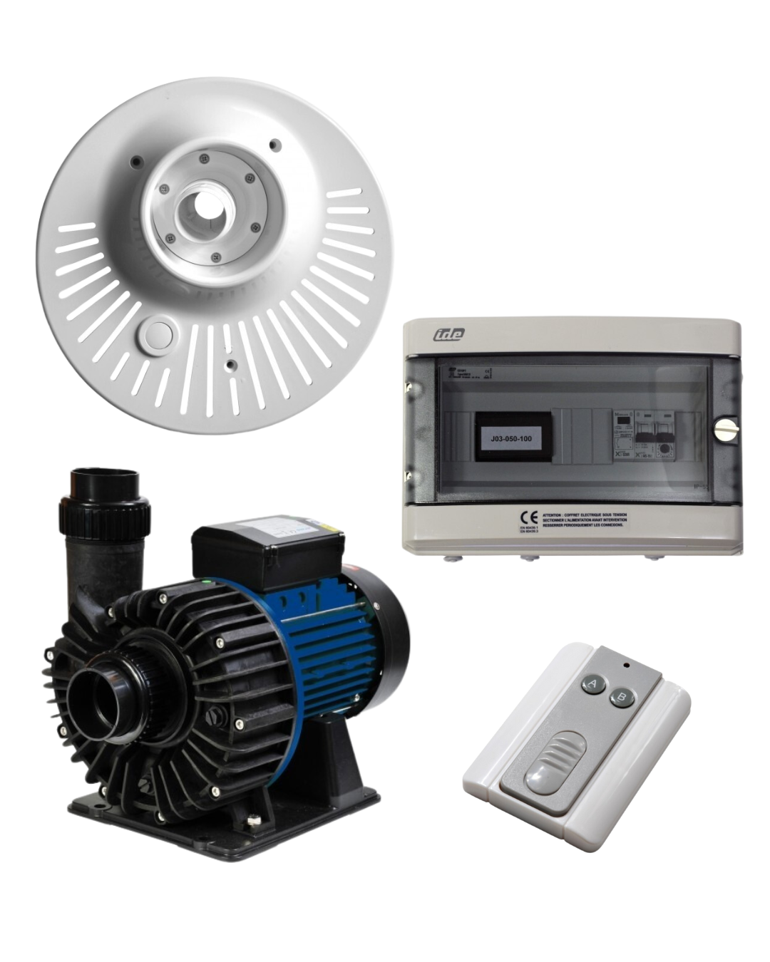 New Jet Vag Jetstream Afbouw set met pomp - 65m3 en 220V