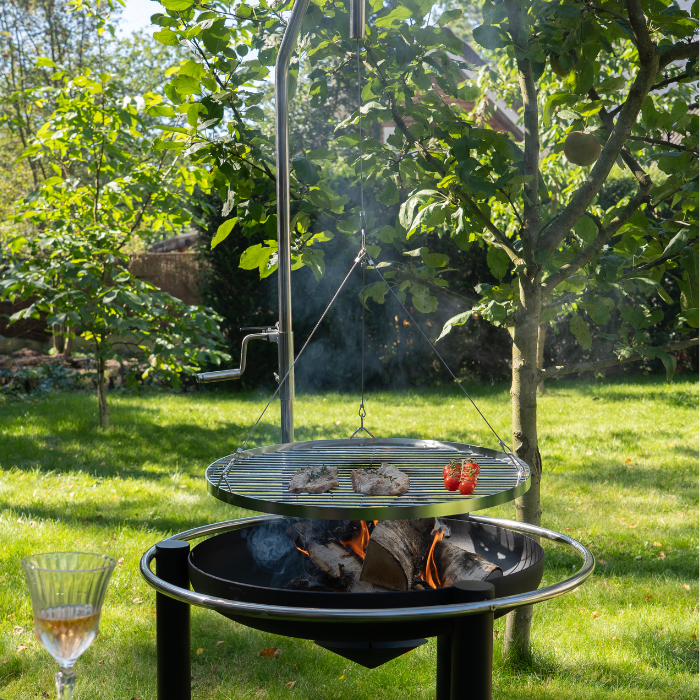 HEAT vuurschaal Pendal met grillrooster