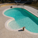 Elbe zwembadfolie ELITE sand beach