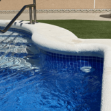 Elbe zwembadfolie SUPRA bedrukte azur mozaïek