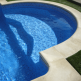 Elbe zwembadfolie SUPRA bedrukte marmer blauw