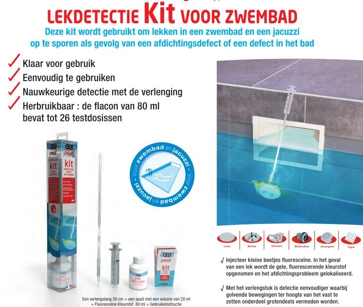 Geb Kleurstofspuit Voor Lekdetectie