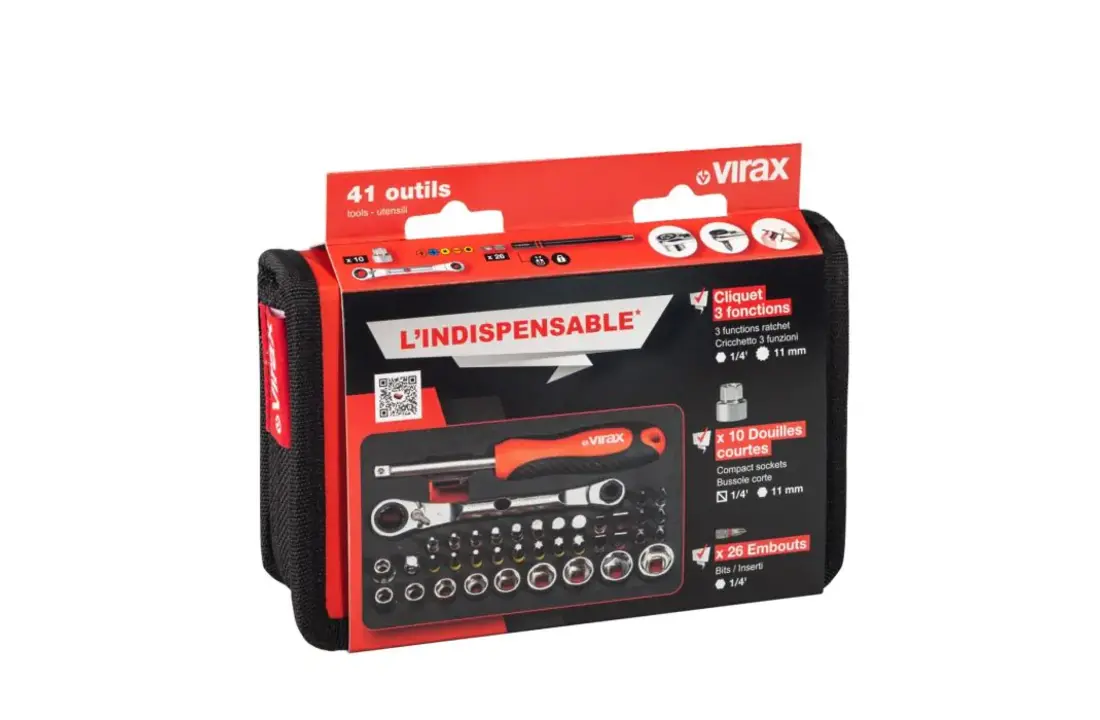Virax 41-delige koffer
