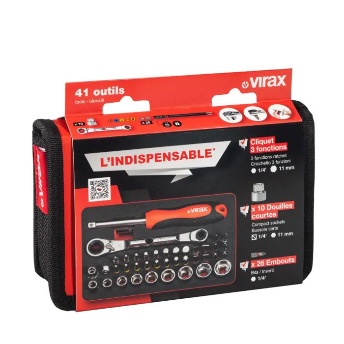 Virax 41-delige koffer