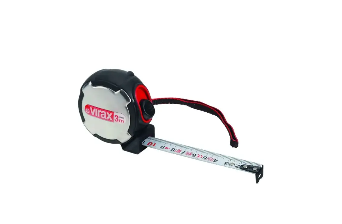 Virax rolmeter met nauwkeurige schaalverdeling