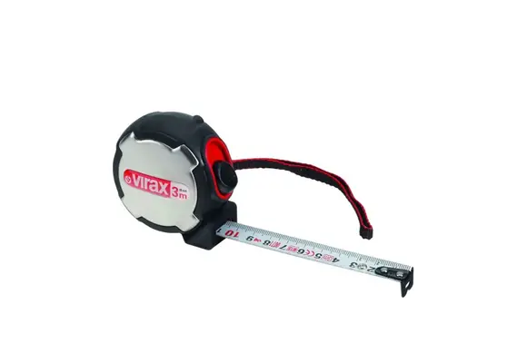 Virax rolmeter met nauwkeurige schaalverdeling