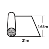 Alkorplan gewapende folie touch