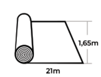 Alkorplan gewapende folie touch