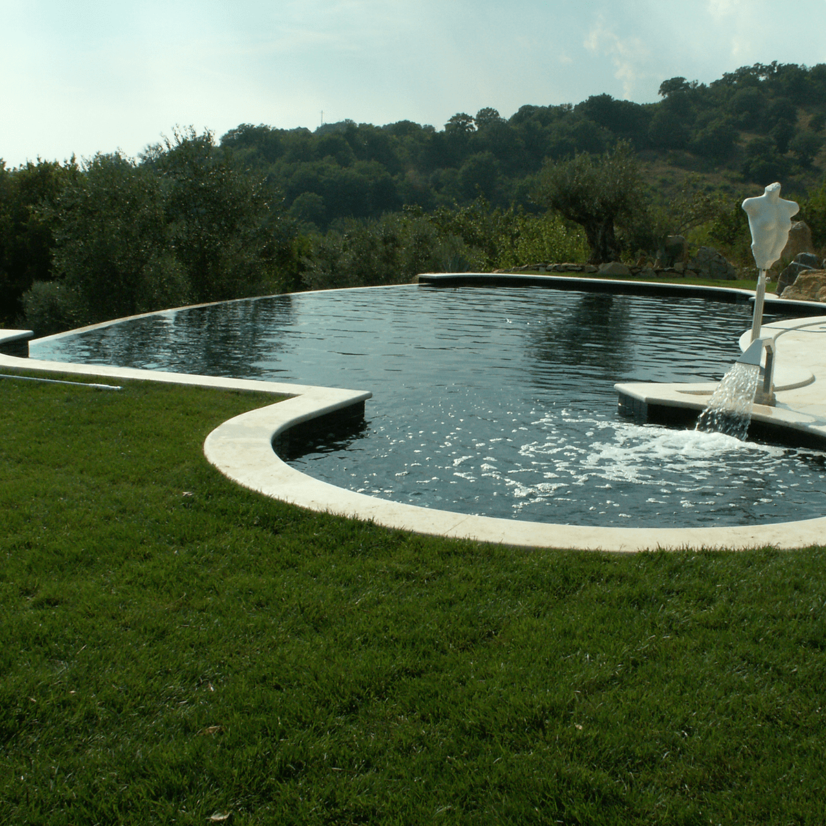 Elbe zwembadfolie classic zwart