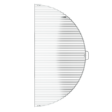 Bonfue Bongrill - Rond Grill rooster halve cirkel